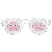Blobfish Party Shades Retro Zonnebril (Voorkant)