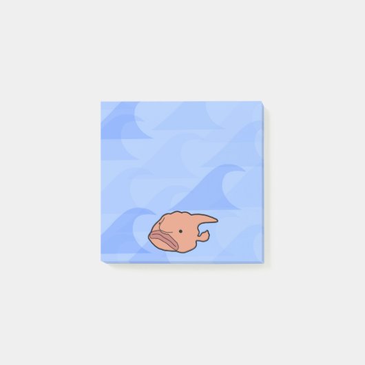 Blobfish Post it Notes (Voorkant)