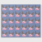 Blobfish Reindester Cadeaupapier (Vlak)