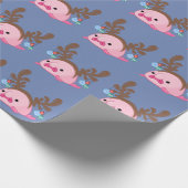 Blobfish Reindester Cadeaupapier (Hoek)
