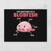 Blobfish Statement anatomie of Blobfish Briefkaart (Voorkant)