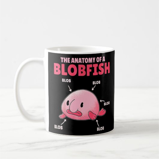 Blobfish Statement anatomie of Blobfish Koffiemok (Links)