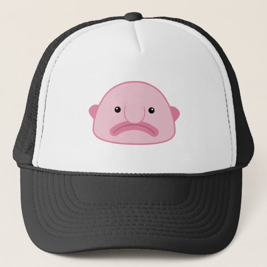 Blobfish Trucker Hat Trucker Pet (Voorkant)