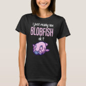 Blobfish u2013 Jelly Blobfish Fathead Austral T-shirt (Voorkant)