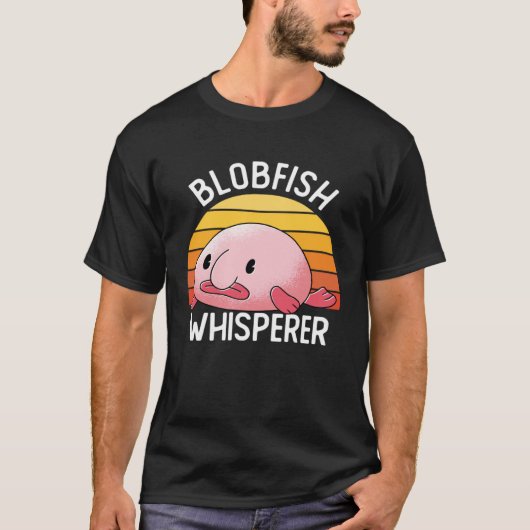Blobfish Whisperer Blowfish Pufferfish Sea Creatur T-shirt (Voorkant)