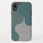 Blobpatroon creatieve muur kunstbehang Case-Mate iPhone case (Achterkant)