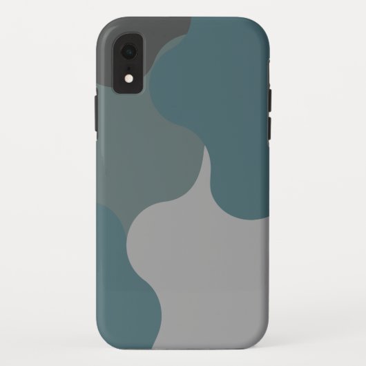 Blobpatroon creatieve muur kunstbehang   Case-Mate iPhone case (Achterkant)