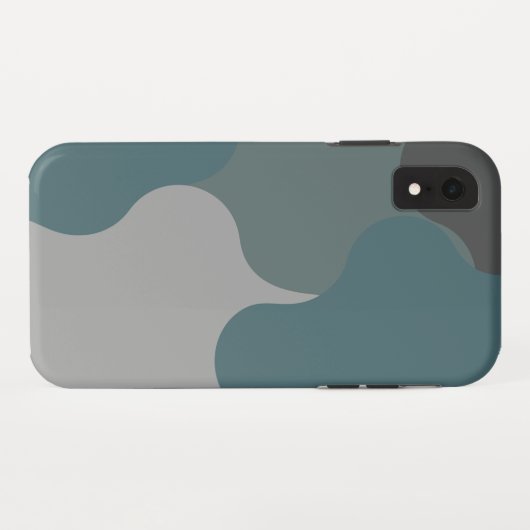 Blobpatroon creatieve muur kunstbehang Case-Mate iPhone case (Achterkant (horizontaal))