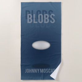 Blobs Boekomslag Strandhanddoek Strandlaken