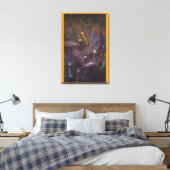 Blobulair rapport van Galactisch Centraal Canvas Afdruk (Insitu (Slaapkamer))
