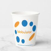 blobulator  papieren bekers (Voorkant)