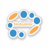 blobulator vinyl sticker (Voorkant)