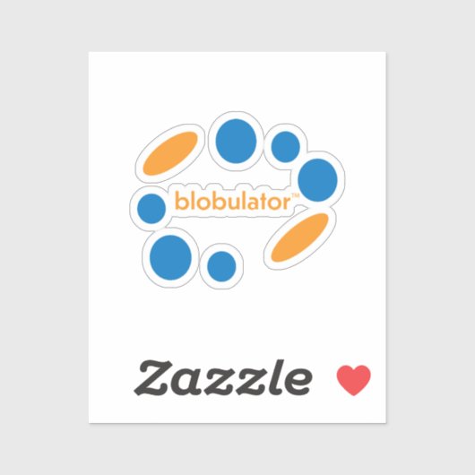 blobulator-vinyl-sticker sticker (Vel)