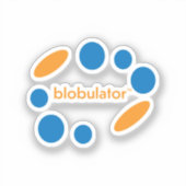 blobulator-vinyl-sticker sticker (Voorkant)