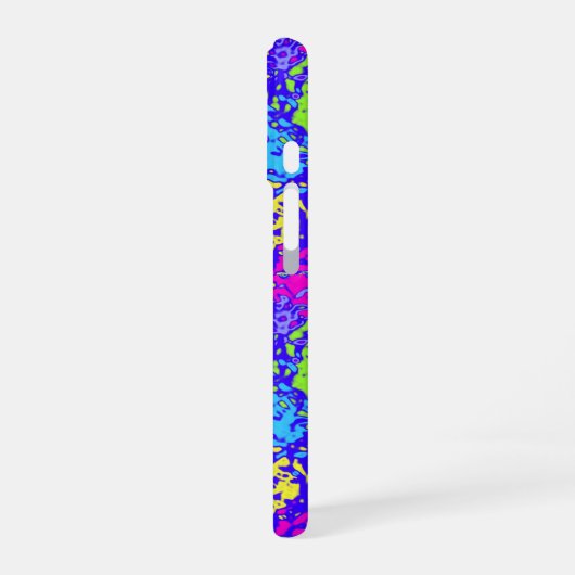 Blobules Under Glass iPhone 16 Hoesje (Linkerkant)