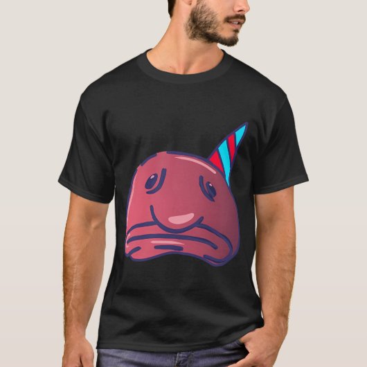 Blobvis T-shirt (Voorkant)