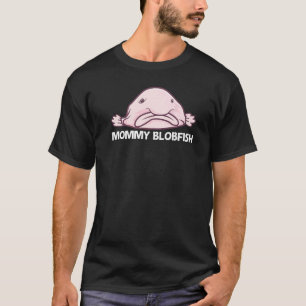 Blobvis Voor Vrouwen Moeder Diepzeevis Dierentuin T-shirt