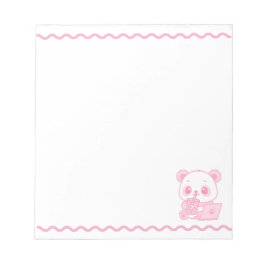 Bloc de Notas Cute Panda Notitieblok