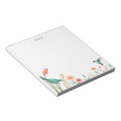 Bloc De Notas Gepersonaliseerd notitieblok, vogels Notitieblok (Schuin)