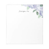 Bloc De Notas Hydrangeas notitieblok (Voorkant)
