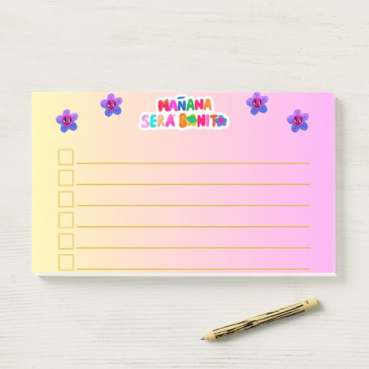 Bloc de notas Karol g Post-it® Notes (Op bureau)