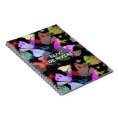 Bloc de notas mariposas notitieboek (Rechterzijde)