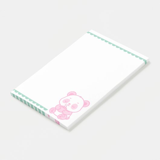 Bloc de Notas Notas Post-it® Panda Café Post-it® Notes (Schuin)