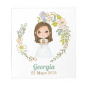 Bloc de notas Primera Comunión GEORGIA Notitieblok (Voorkant)