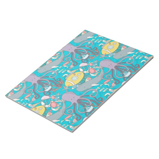 Bloc de notas UNDER THE SEA Notitieblok (Schuin)