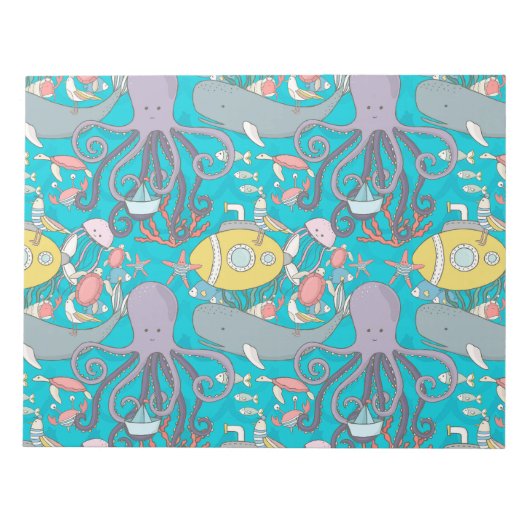 Bloc de notas UNDER THE SEA Notitieblok (Voorkant)