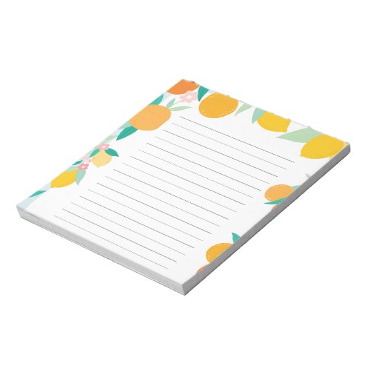 Bloc notes - Agrumes van Ludilabel Notitieblok (Linkerzijde)