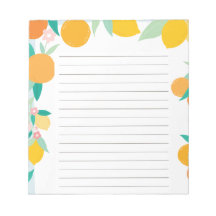 Bloc notes - Agrumes van Ludilabel