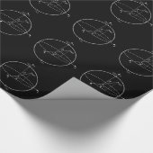 Bloch Sphere | Quantum Bit (Qubit) Natuurkunde/Wis Cadeaupapier (Hoek)