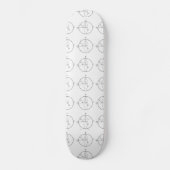 Bloch Sphere | Quantum Bit (Qubit) Natuurkunde/Wis Skateboard (Voorkant)