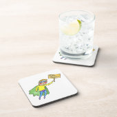 Block Chain Security Bier Onderzetter (Rechterzijde)