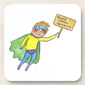 Block Chain Security Bier Onderzetter (Voorkant)