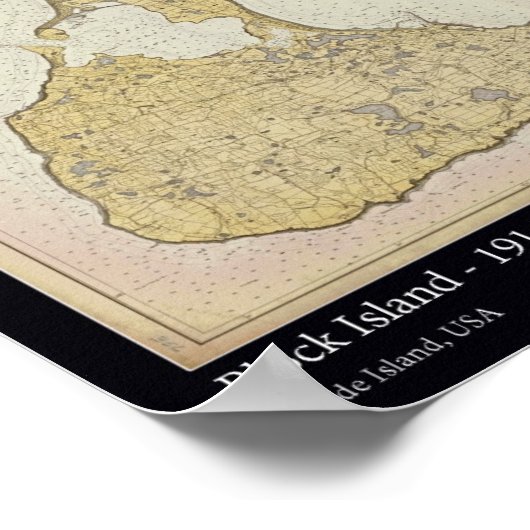 Block Island 1914 Poster (Hoek)