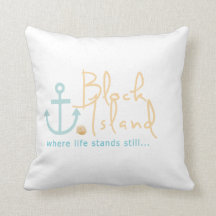 Block Island Anchor Pillow
