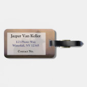 Block Island Bagagelabel (Achterkant horizontaal)