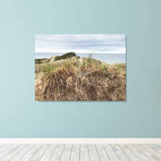 Block Island Bluff Canvas Wandkunst Home Deco (Insitu (Houten vloer))