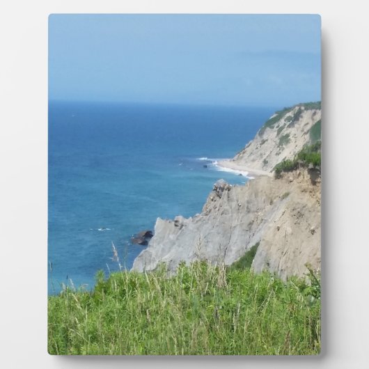 Block Island Bluffs - Block Island, Rhode Island Fotoplaat (Voorkant)