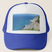Block Island Bluffs - Block Island, Rhode Island Trucker Pet (Voorkant)