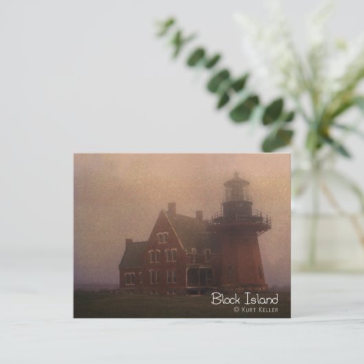 Block Island Briefkaart (Staand voorkant)