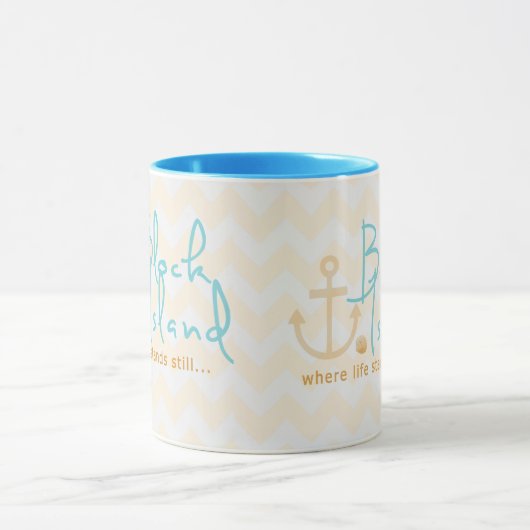 Block Island Gift Mok (Midden)