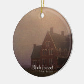 Block Island Keramisch Ornament (Links)