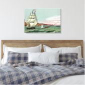 Block Island Kleine Ingepakte Canvas Afdruk (Insitu (Slaapkamer))