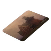 Block Island Light House Photo Magnet Magneet (Linkerzijde)