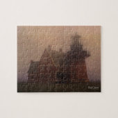 Block Island Lighthouse Legpuzzel (Horizontaal)