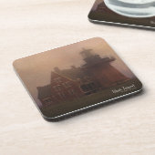 Block Island Lighthouse Onderzetter (Linkerzijde)