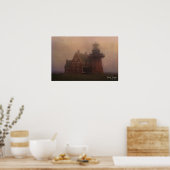 Block Island Lighthouse Poster (Keuken)